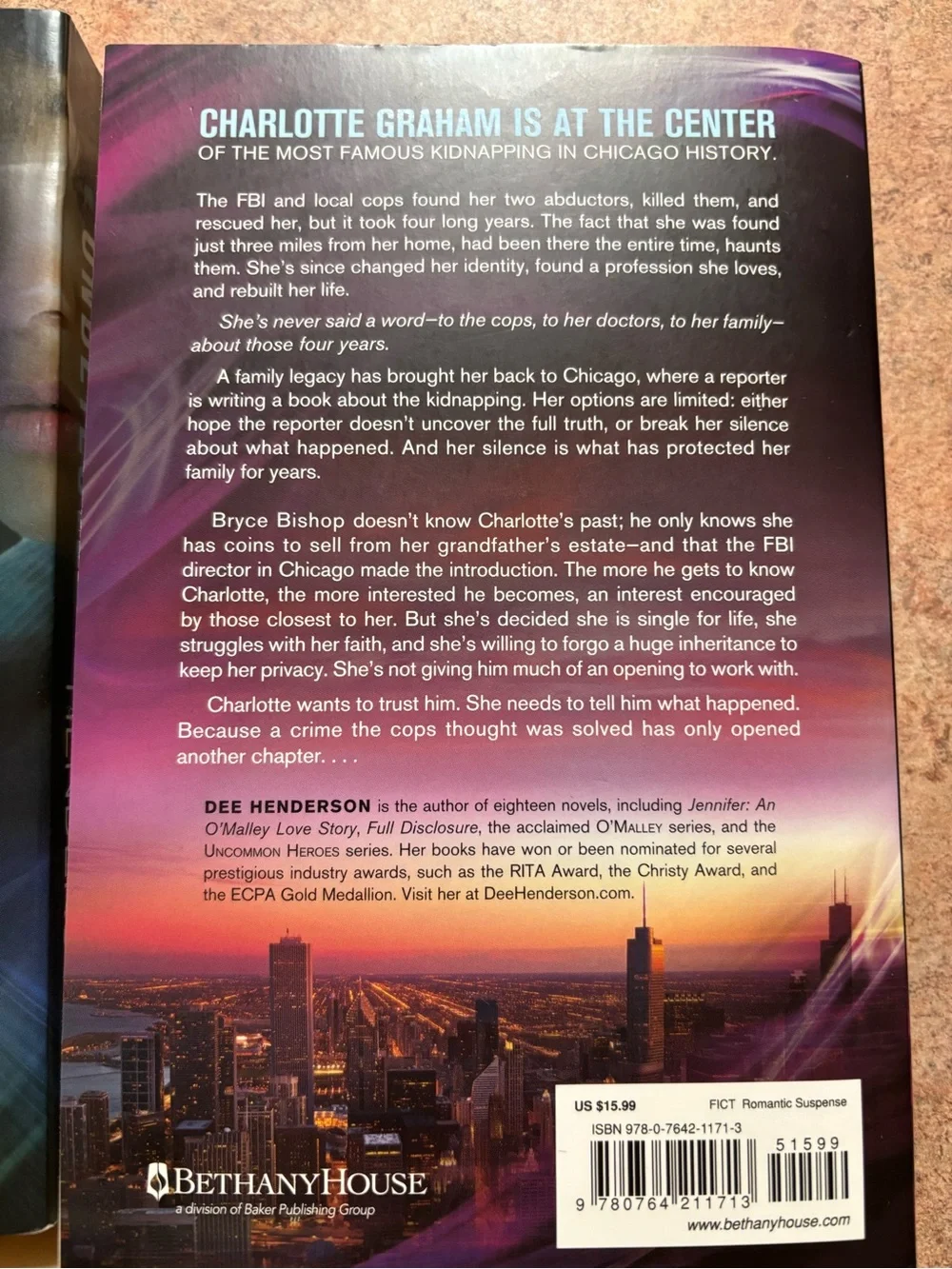 Dee Henderson 4 book romantic suspense bundle